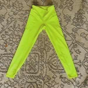 Neon leggings